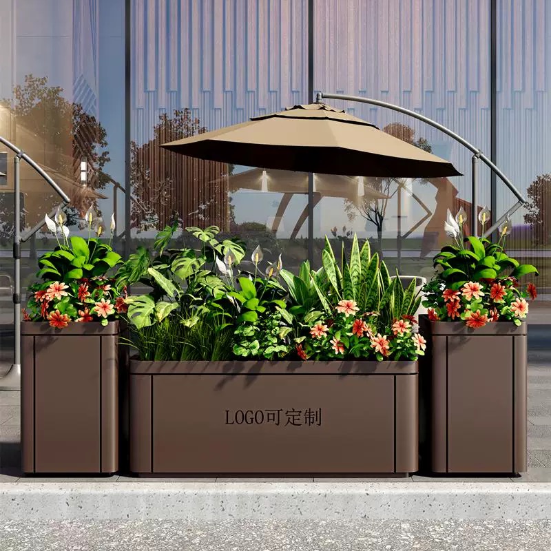 园林景观花箱12